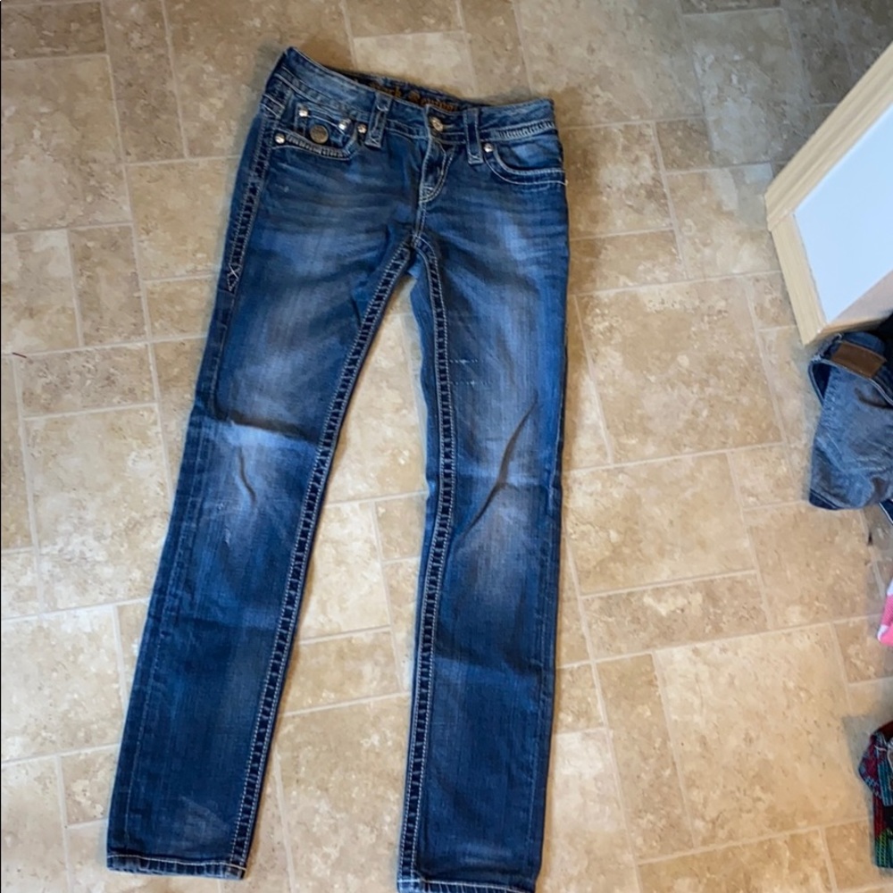 Rock revival Jen skinny jeans